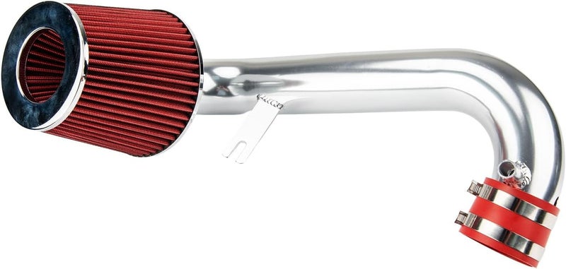 AUTOSITY Cold Air Intake Kit for 2001-2005 CIVIC DX/LX/EX/GX/VP 1.7L L4, Upgraded Air Intake System Kit - Red - Image 2